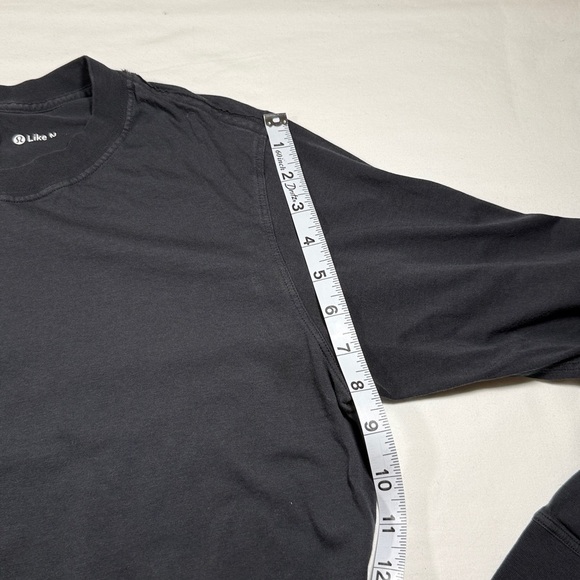 Lululemon Athletica Dark Gray Long Sleeve Shirt - Picture 6 of 6